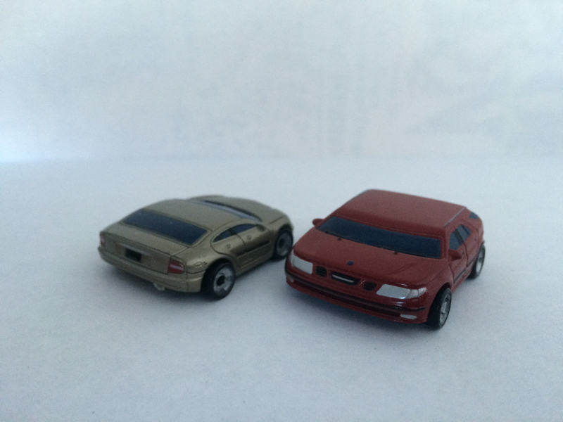 Toyota Camry and Saab 9-5 Wagon